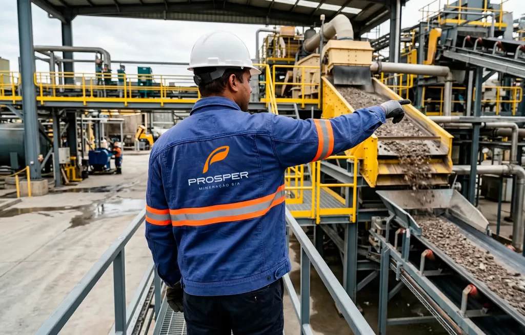 Técnico de planta de beneficiamento