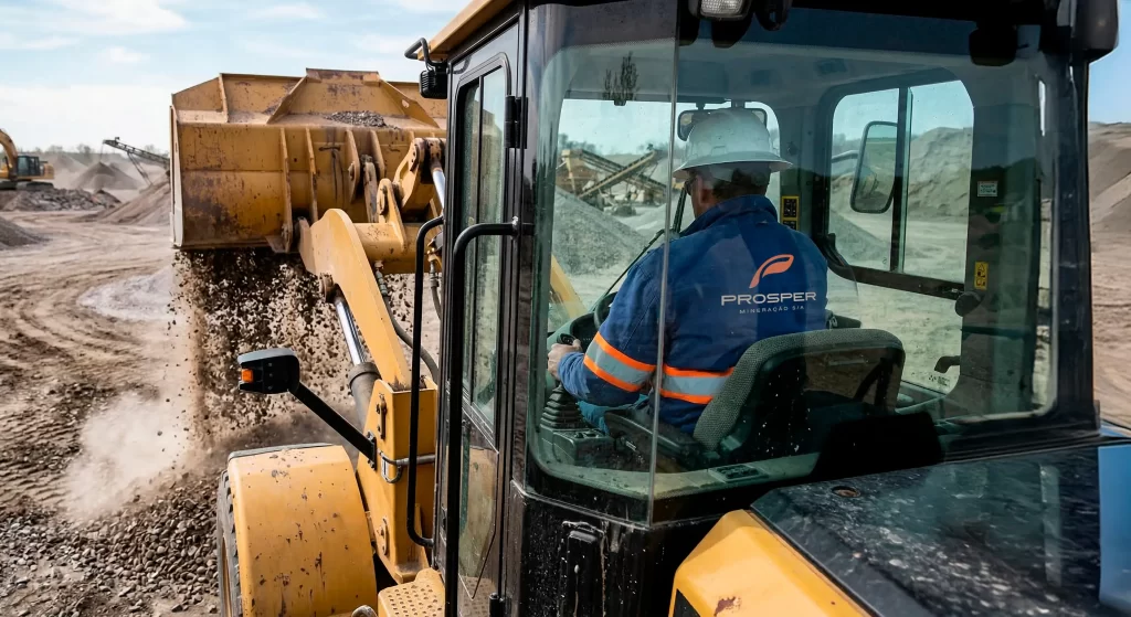 Operador de equipamentos móveis